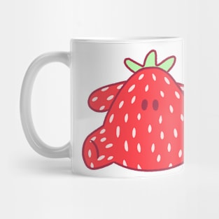 Cute strawberry plushie design Mug